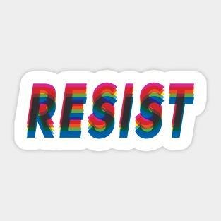 Resist Sticker